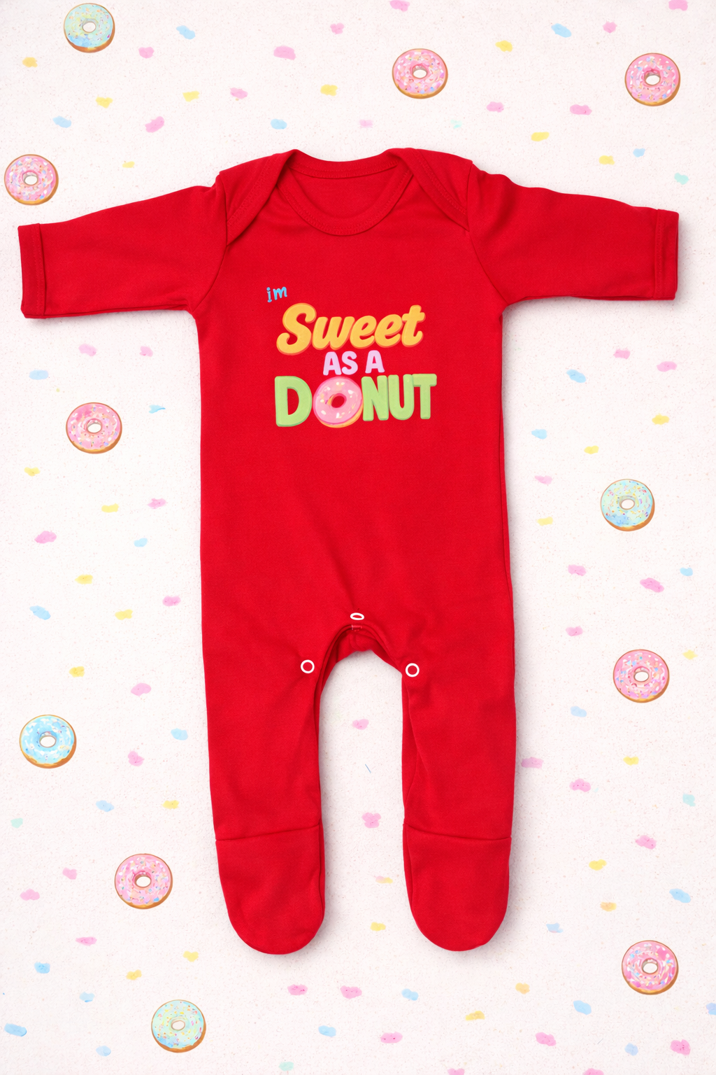 SWEET AS A DONUT Romper