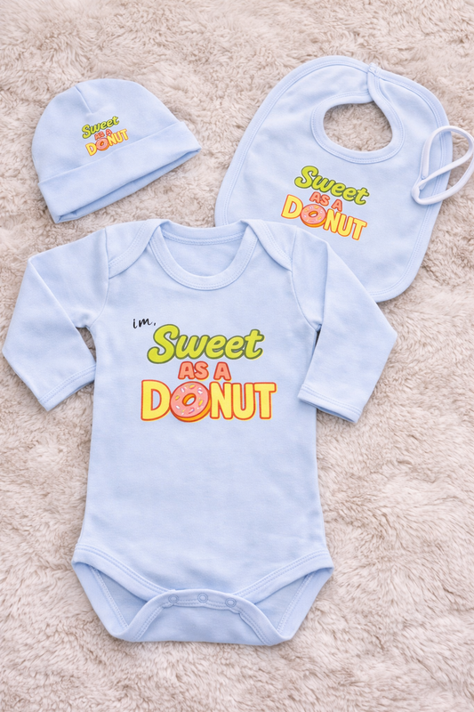 SWEET AS A DONUT 3 Piece Set
