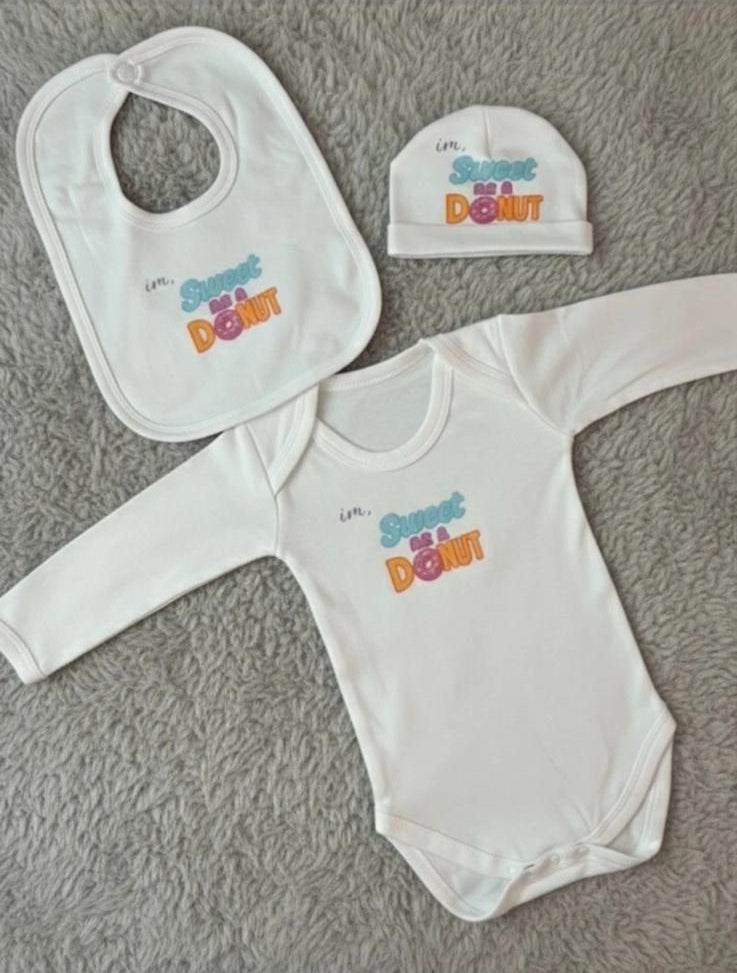 SWEET AS A DONUT 3 Piece Set